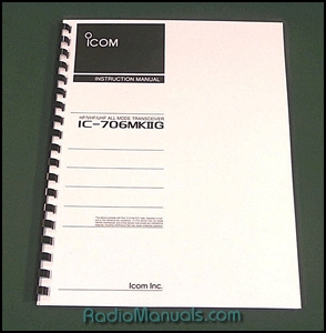 ICOM IC-706MKIIG Instruction Manual